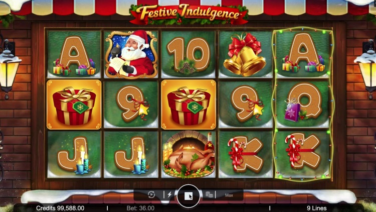 Игровой автомат «Festive Indulgence» в казино онлайн Адмирал Х