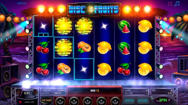 Игровой автомат «Disco Fruits» в онлайн казино