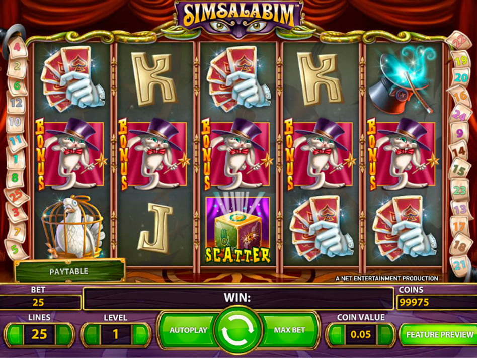 Игровой автомат «Simsalabim» — играйте на портале казино Вулкан