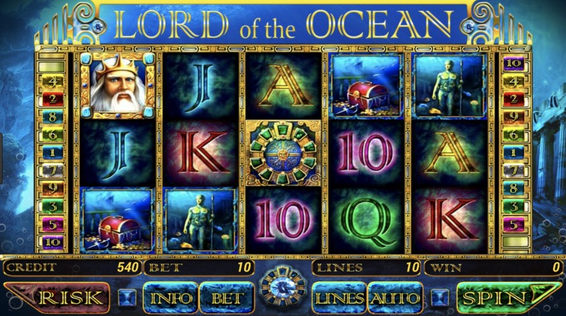 Игровой автомат «Lord Of The Ocean» в казино Вавада
