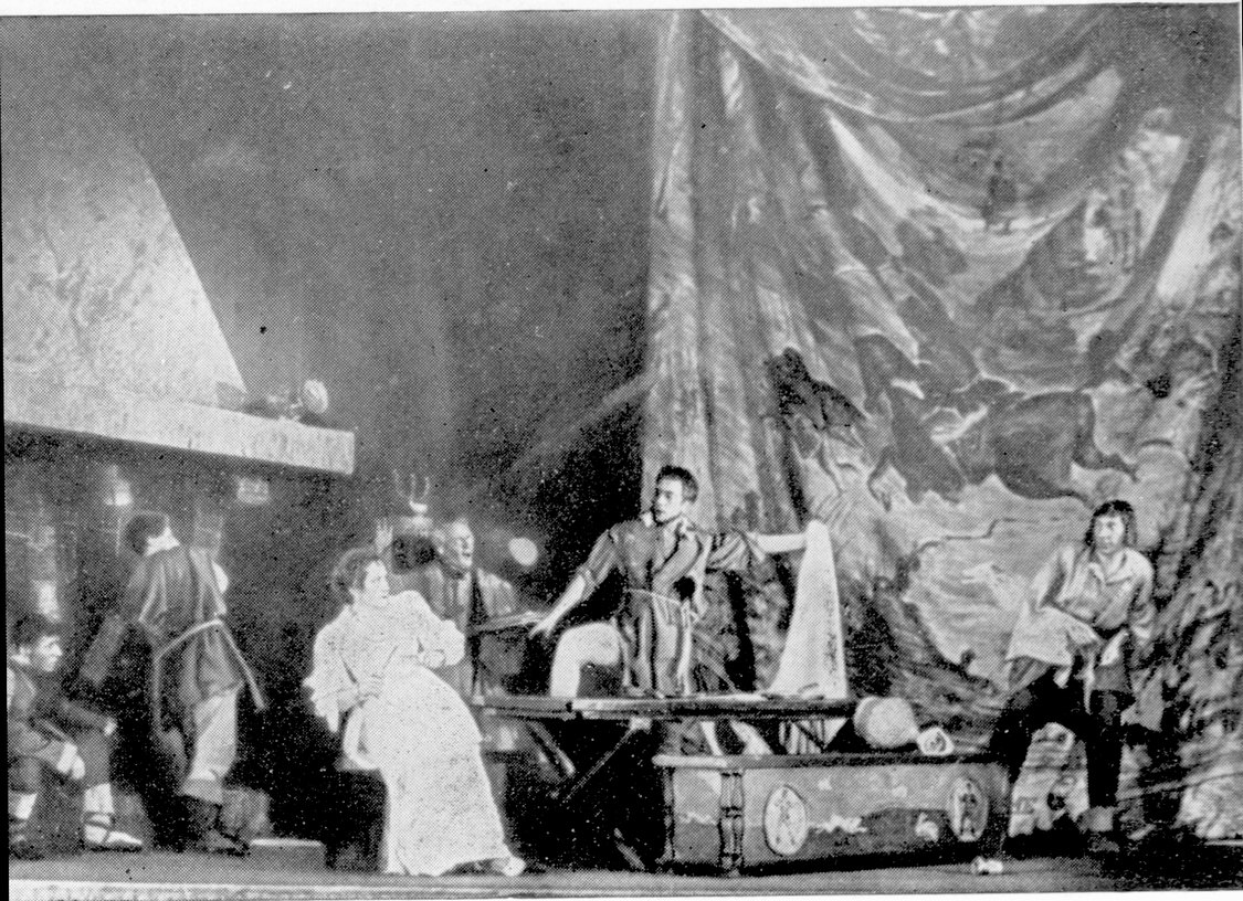 «Укрощение строптивой». Сцена из спектакля. Центральный театр Красной Армии. 1938