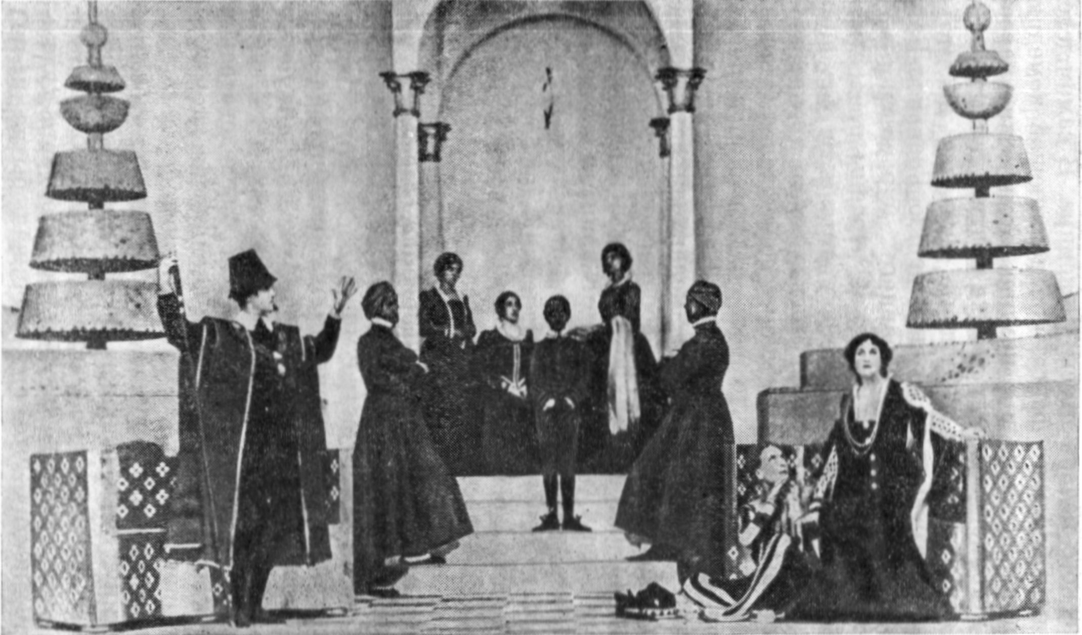 «Двенадцатая ночь» в постановке Х. Гренвилл-Баркера. «Савой», 1912