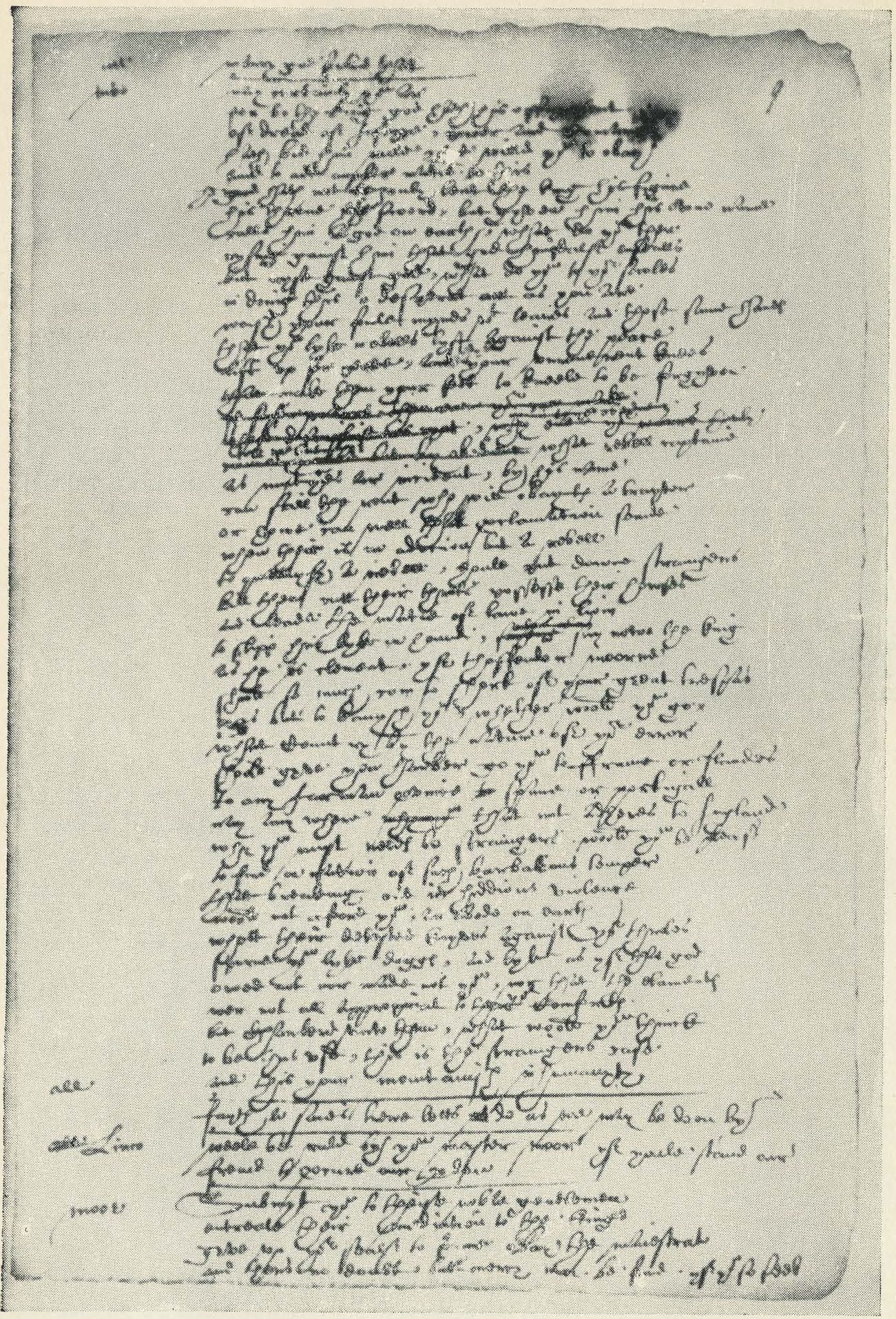 Вставка в текст пьесы «Томас Мор», написанная, по-видимому, Шекспиром