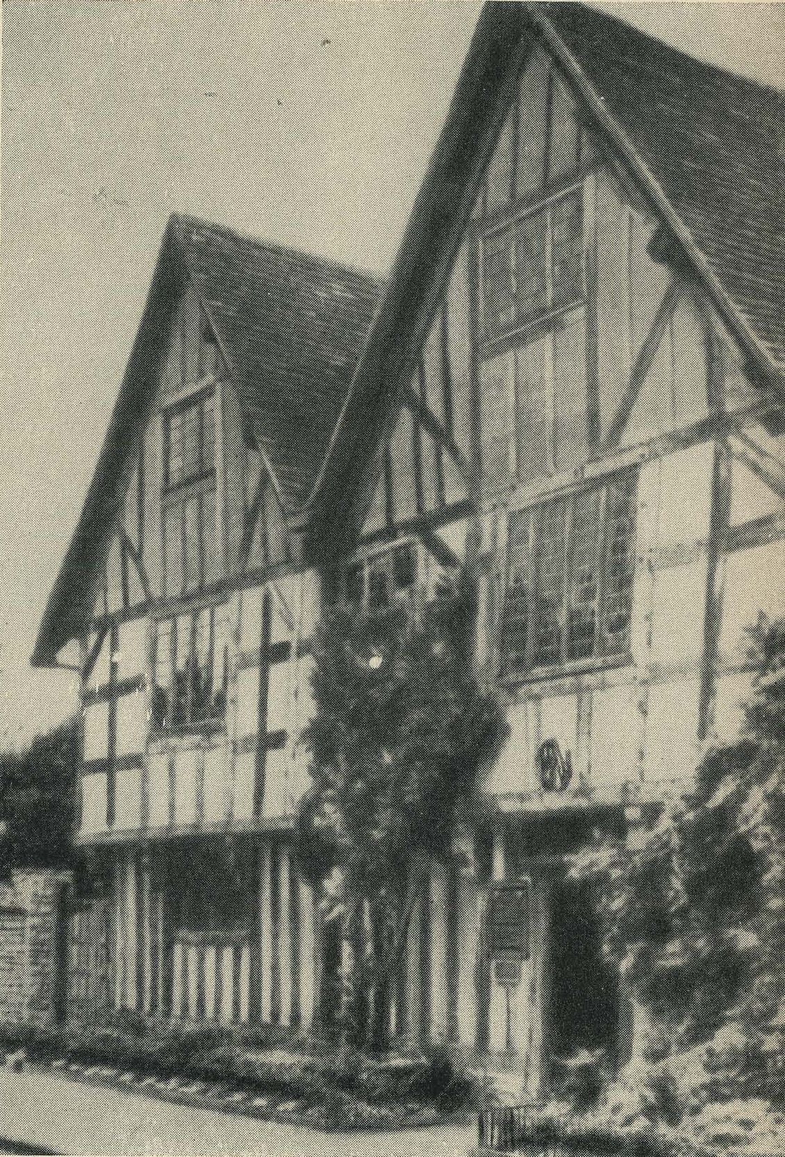 Дом в Стратфорде, в котором поселилась старшая дочь Шекспира Сьюзен, когда она вышла замуж за доктора Холла