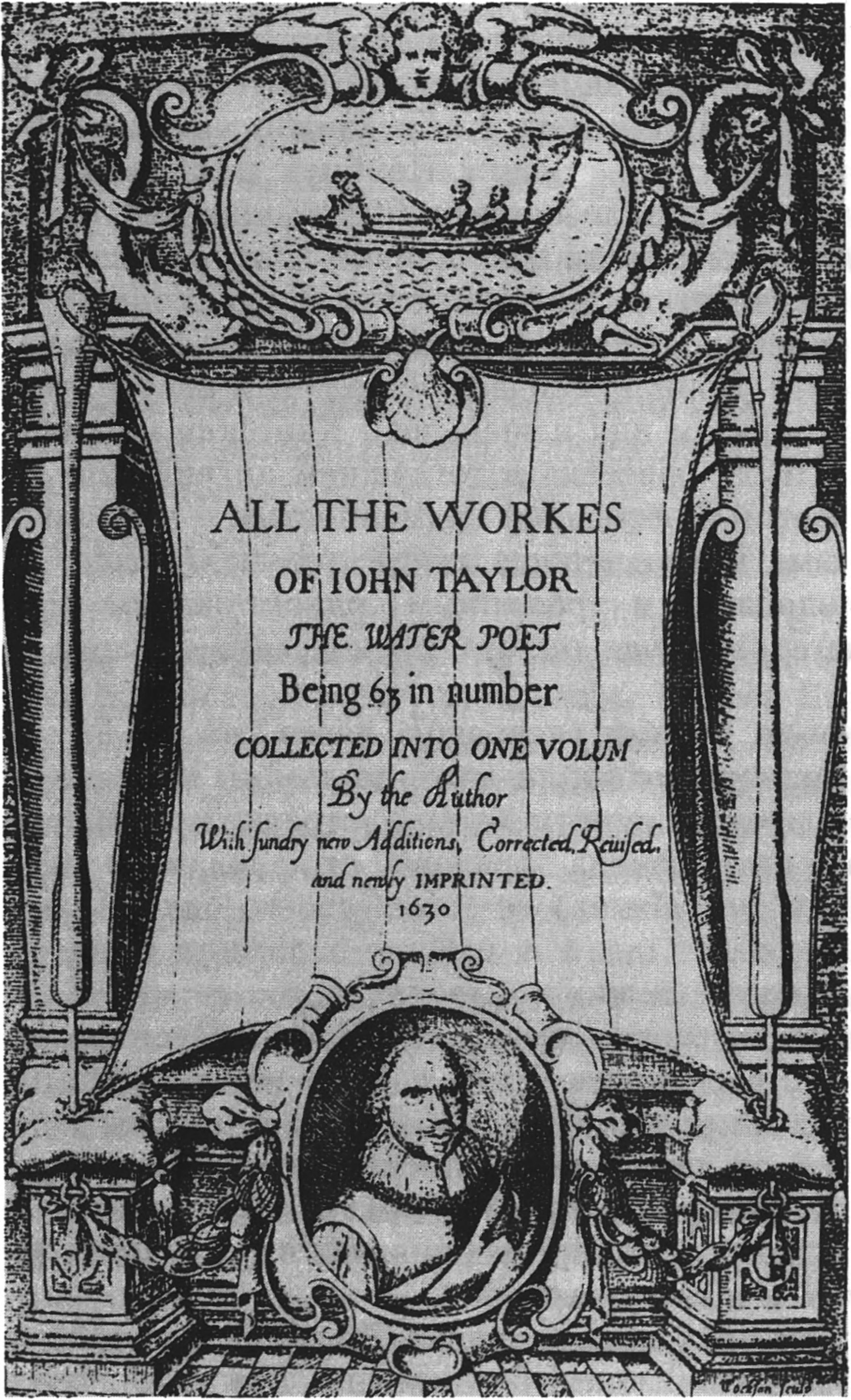 Титульный лист «Трудов Джона Тэйлора, Водного Поэта»