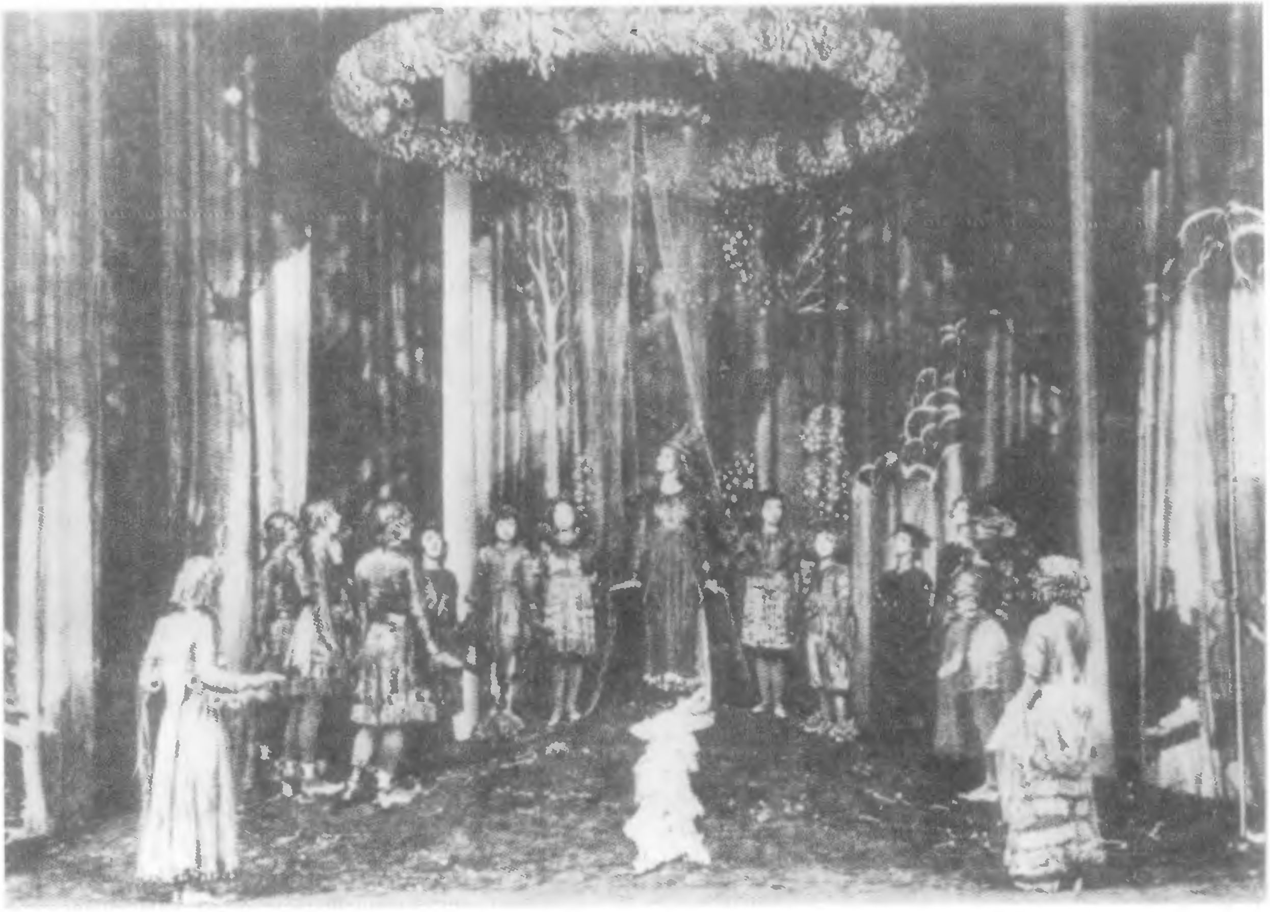 «Сон в лепною ночь» в постановке Х. Гренвилл-Баркера. «Савой». 1914