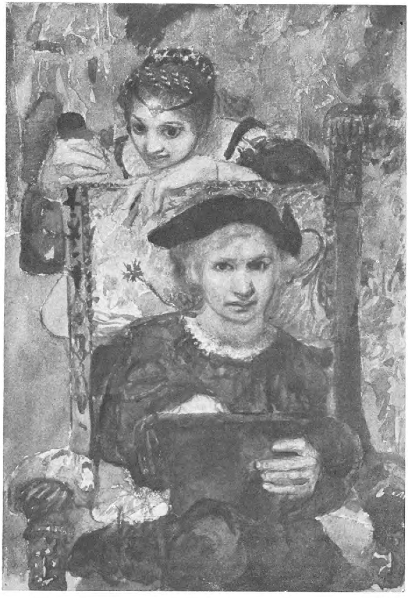 Гамлет и Офелия. Акварель М.А. Врубеля. (1880-е годы). Государственный Русский музей