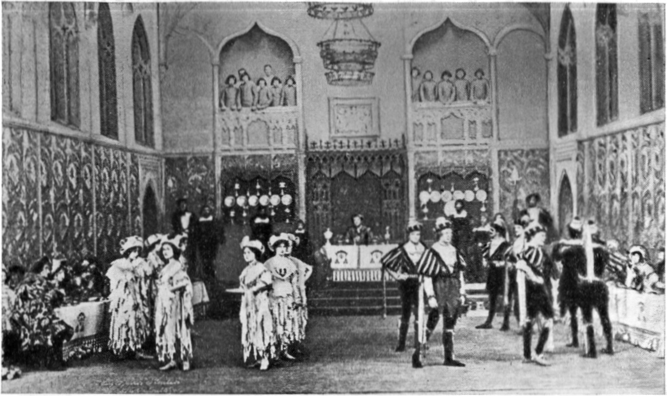 «Генрих VIII» в постановке Г. Бирбома-Три. «Театр Его Величества», 1910
